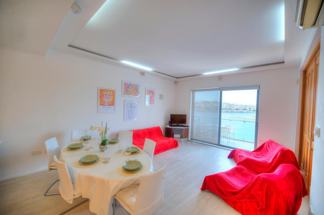 Bright And Spacious 3 Bedroom Apartment With Breathtaking Views - Goslm-5 Sliema Exterior foto