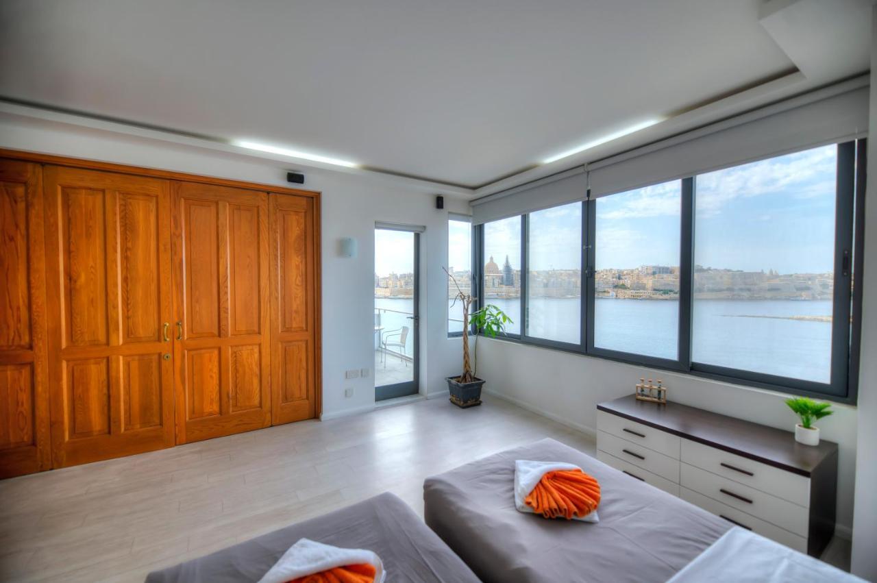 Bright And Spacious 3 Bedroom Apartment With Breathtaking Views - Goslm-5 Sliema Exterior foto