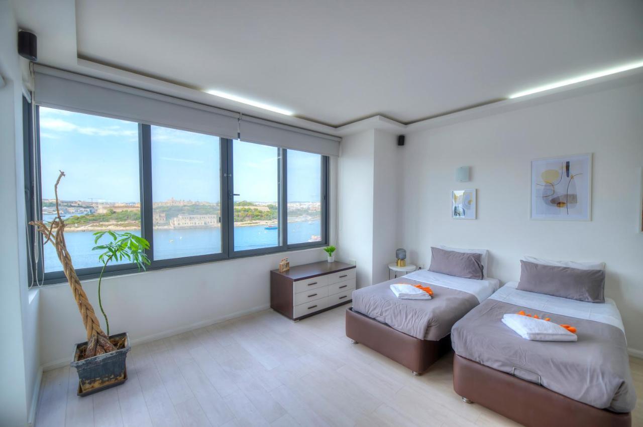 Bright And Spacious 3 Bedroom Apartment With Breathtaking Views - Goslm-5 Sliema Exterior foto